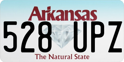AR license plate 528UPZ