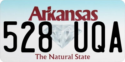 AR license plate 528UQA