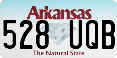 AR license plate 528UQB