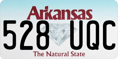 AR license plate 528UQC