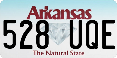 AR license plate 528UQE