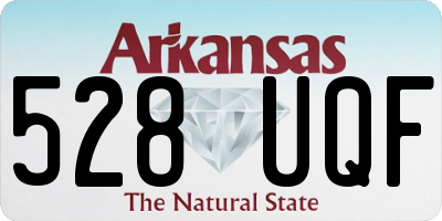 AR license plate 528UQF