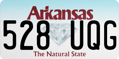AR license plate 528UQG