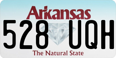 AR license plate 528UQH