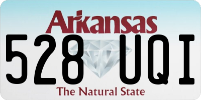 AR license plate 528UQI