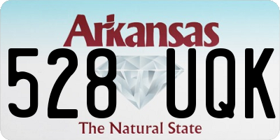 AR license plate 528UQK