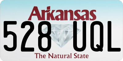 AR license plate 528UQL