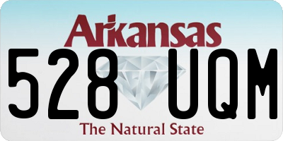 AR license plate 528UQM