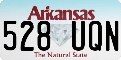 AR license plate 528UQN