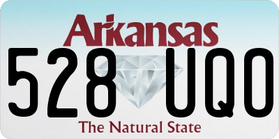 AR license plate 528UQO