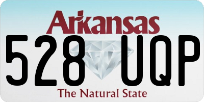 AR license plate 528UQP