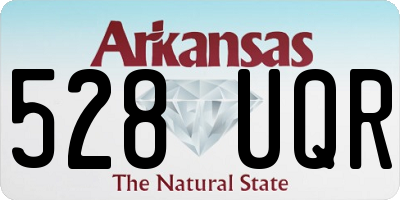 AR license plate 528UQR