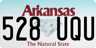 AR license plate 528UQU