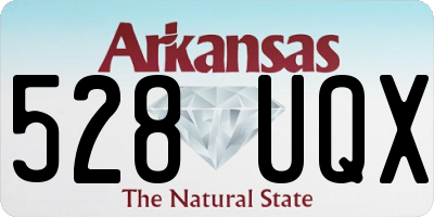 AR license plate 528UQX