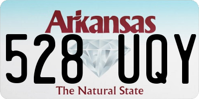 AR license plate 528UQY