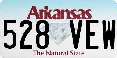 AR license plate 528VEW