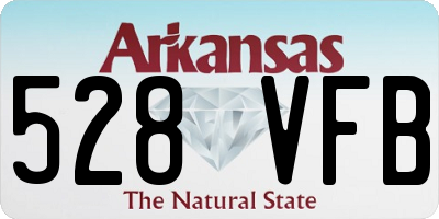 AR license plate 528VFB
