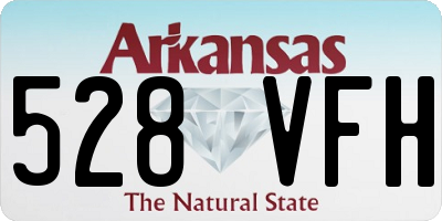 AR license plate 528VFH