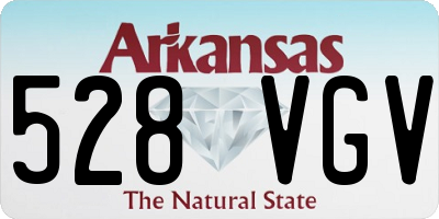AR license plate 528VGV