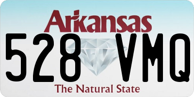 AR license plate 528VMQ