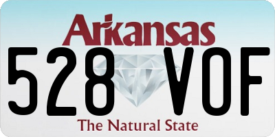 AR license plate 528VOF