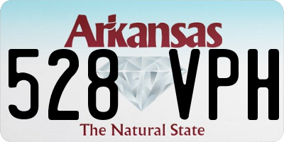 AR license plate 528VPH