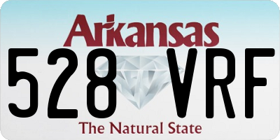 AR license plate 528VRF