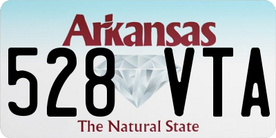 AR license plate 528VTA