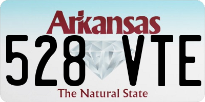 AR license plate 528VTE