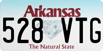AR license plate 528VTG