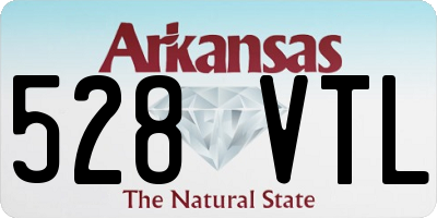 AR license plate 528VTL