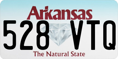 AR license plate 528VTQ