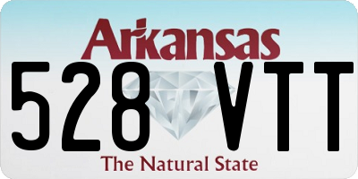 AR license plate 528VTT