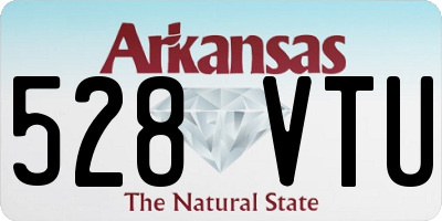 AR license plate 528VTU