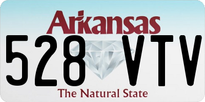 AR license plate 528VTV