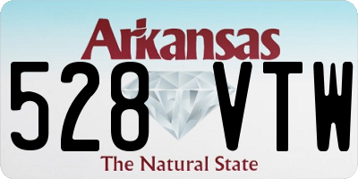 AR license plate 528VTW