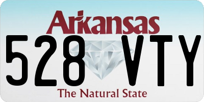 AR license plate 528VTY