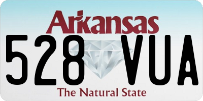 AR license plate 528VUA