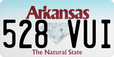 AR license plate 528VUI
