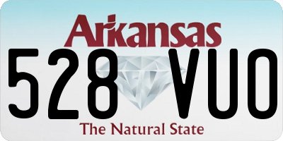 AR license plate 528VUO