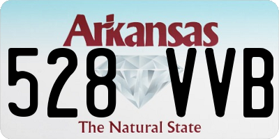 AR license plate 528VVB
