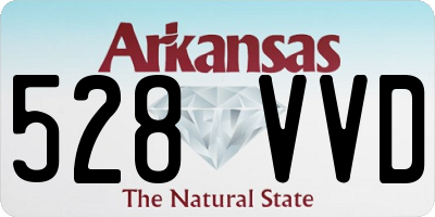 AR license plate 528VVD