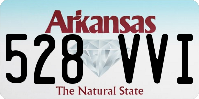 AR license plate 528VVI