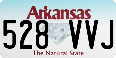 AR license plate 528VVJ