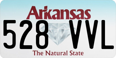 AR license plate 528VVL