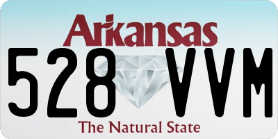 AR license plate 528VVM