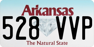 AR license plate 528VVP