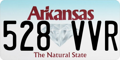 AR license plate 528VVR