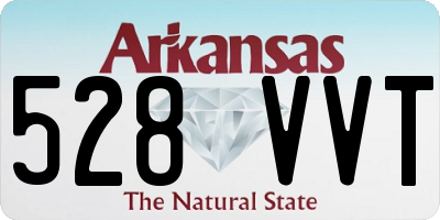 AR license plate 528VVT