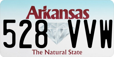 AR license plate 528VVW